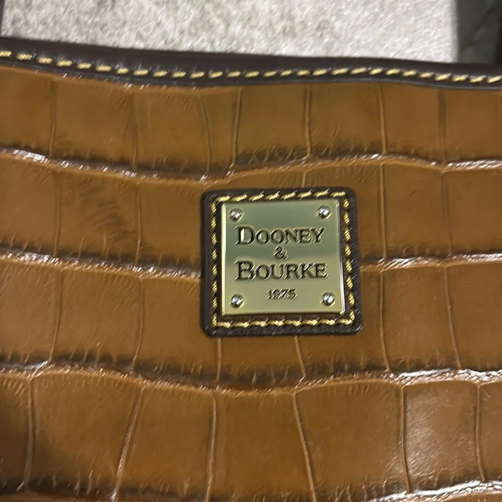 Dooney & Bourke Leather Tote Bag - Picture 2 of 15